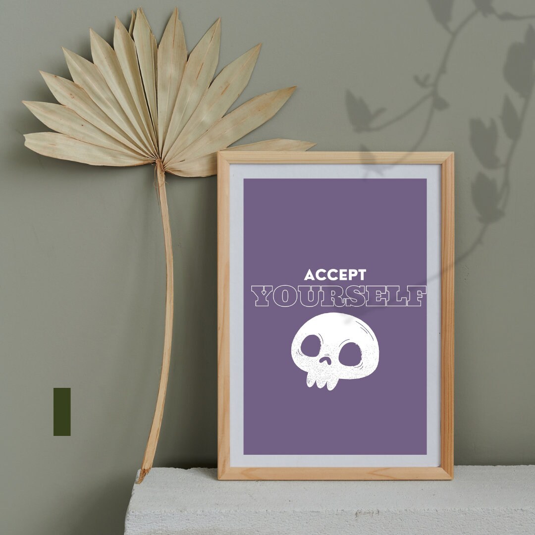 Picture of Mental Health Wall Decor Set of 9 Prints L 8x10 Downloadable Prints L ...