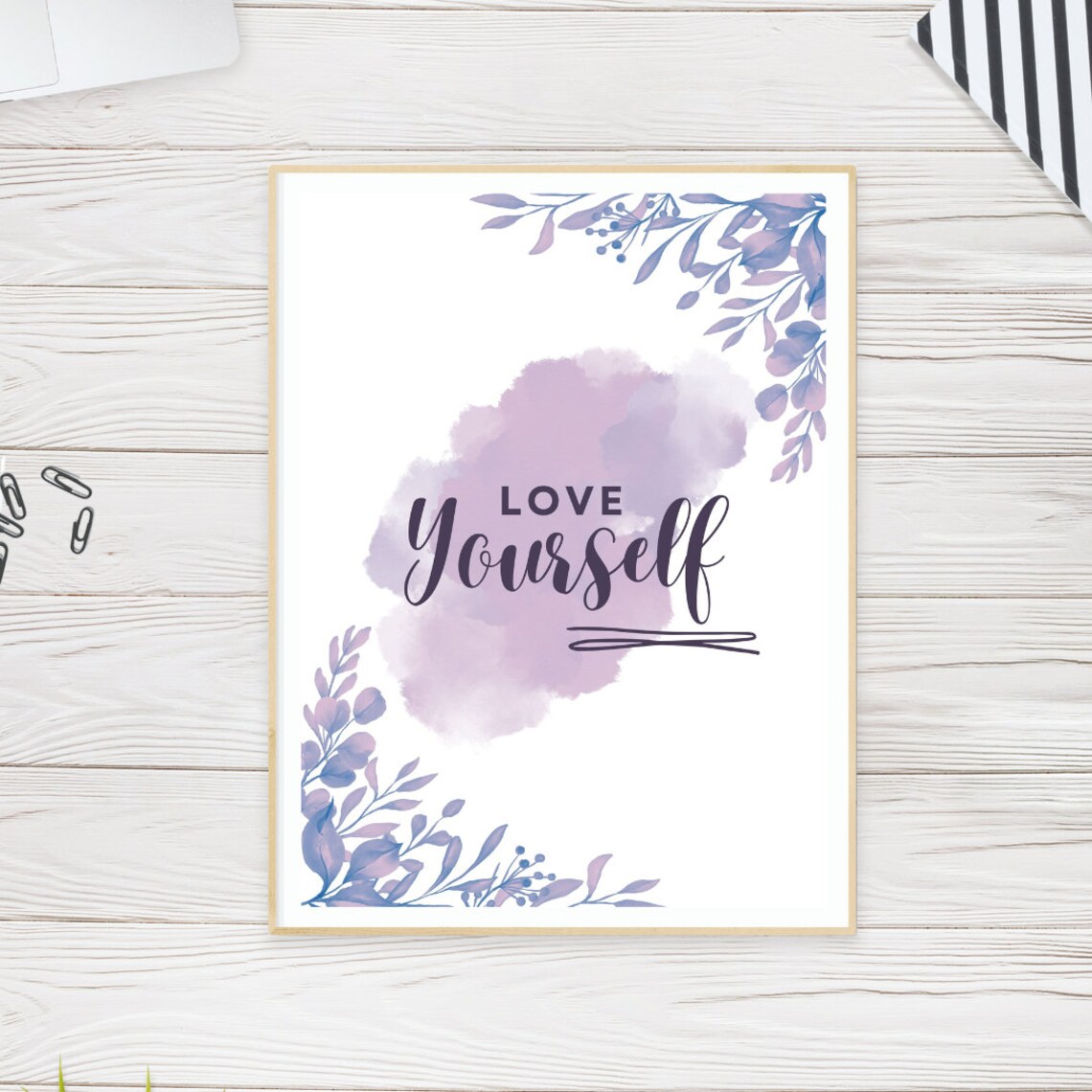 View of Mental Health Wall Decor Set of 9 Prints L 8x10 Downloadable Prints L ...