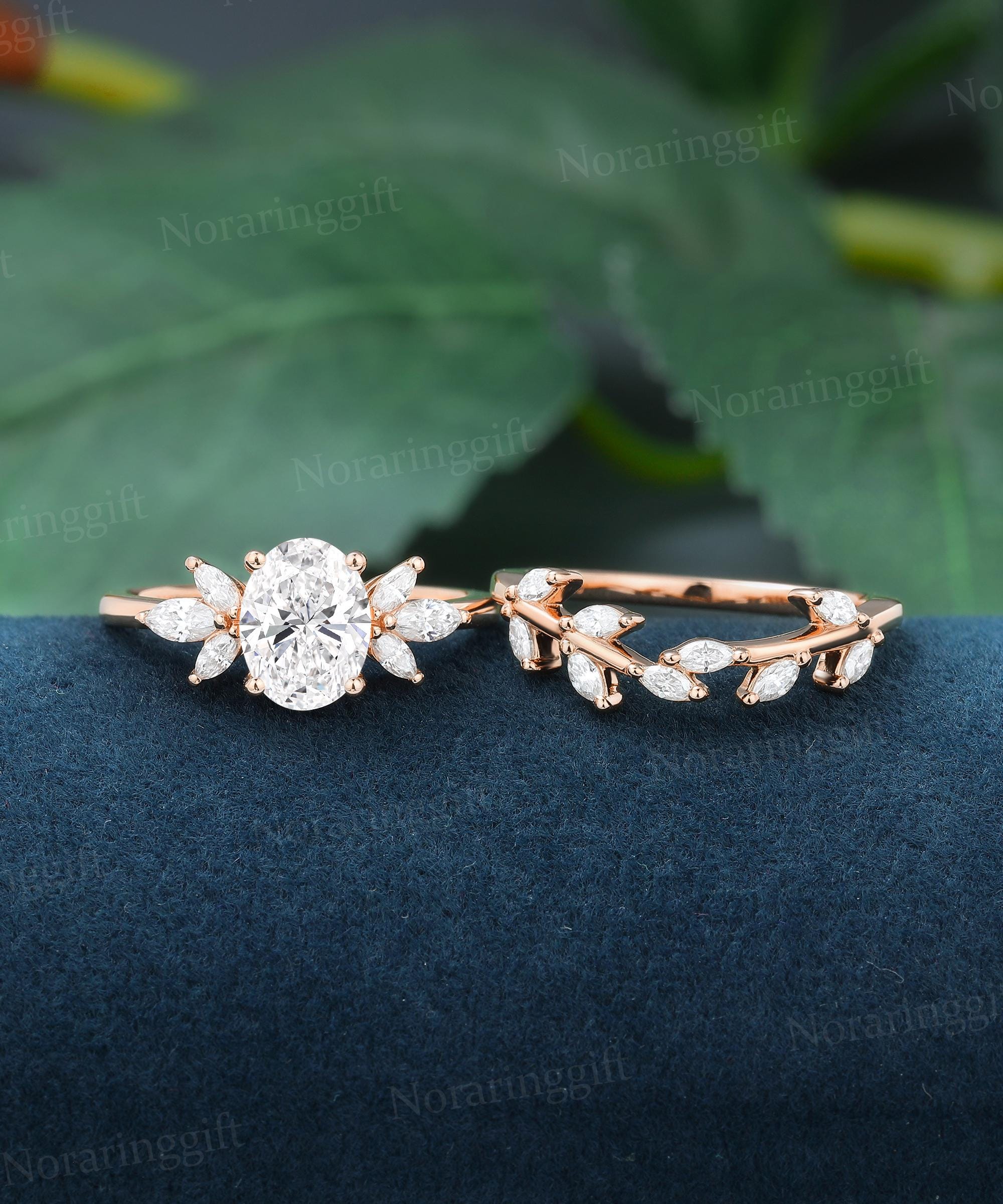 オーバル　リング　ラボグロウンダイヤモンド0.973ct オーバルカット 1カラット ラボグロウンダイヤモンド エンゲージリング