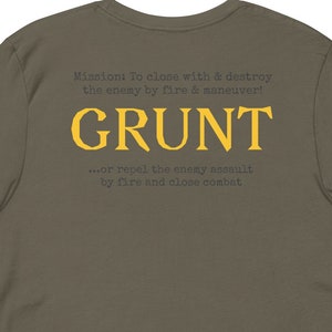 MOS 0311 GRUNT T-SHIRT