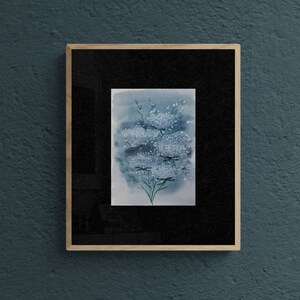 Миниатюрная акварель из серии "Нежность ".