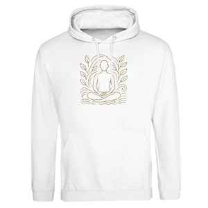 Inner Bloom Embroidered Unisex Pullover Hoodie