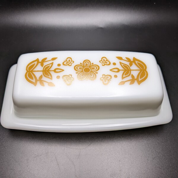 Retro Butter Dish Etsy