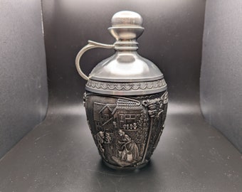 SEAGULL PEWTER 花瓶 Seagull Pewter 1994 Etain Zinn 4” Bud Vase Floral - Etsy