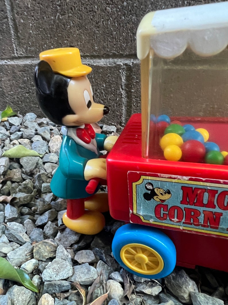 Vintage Mickey Mouse Popcorn Popper Toy Etsy