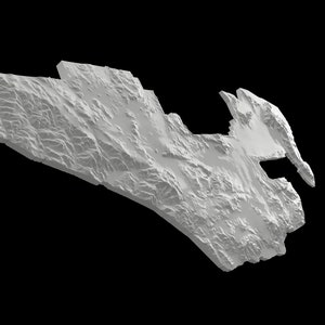 Joshua Tree National Park California STL file for CNC Milling 3D Printing High Resolution
