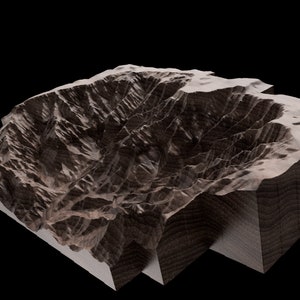 Cedar Breaks National Monument Utah STL arquivo para fresagem CNC impressão 3D de alta resolução