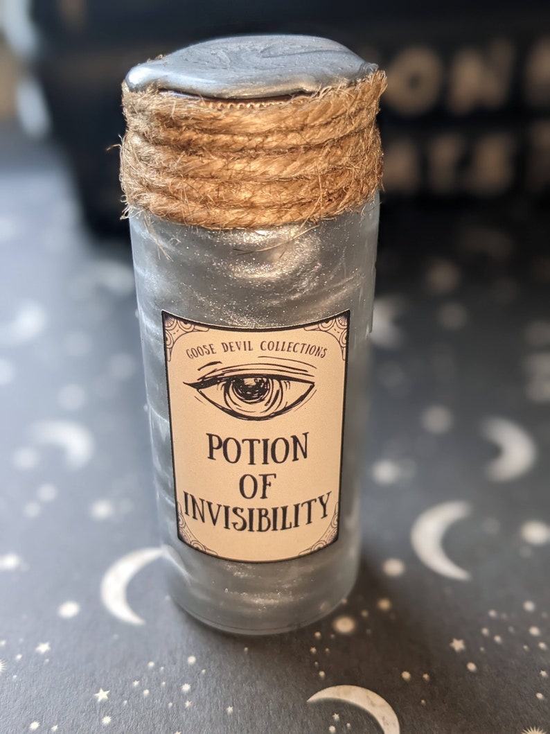 Potion of Invisibility Color Changing Potion Dnd Potion Etsy