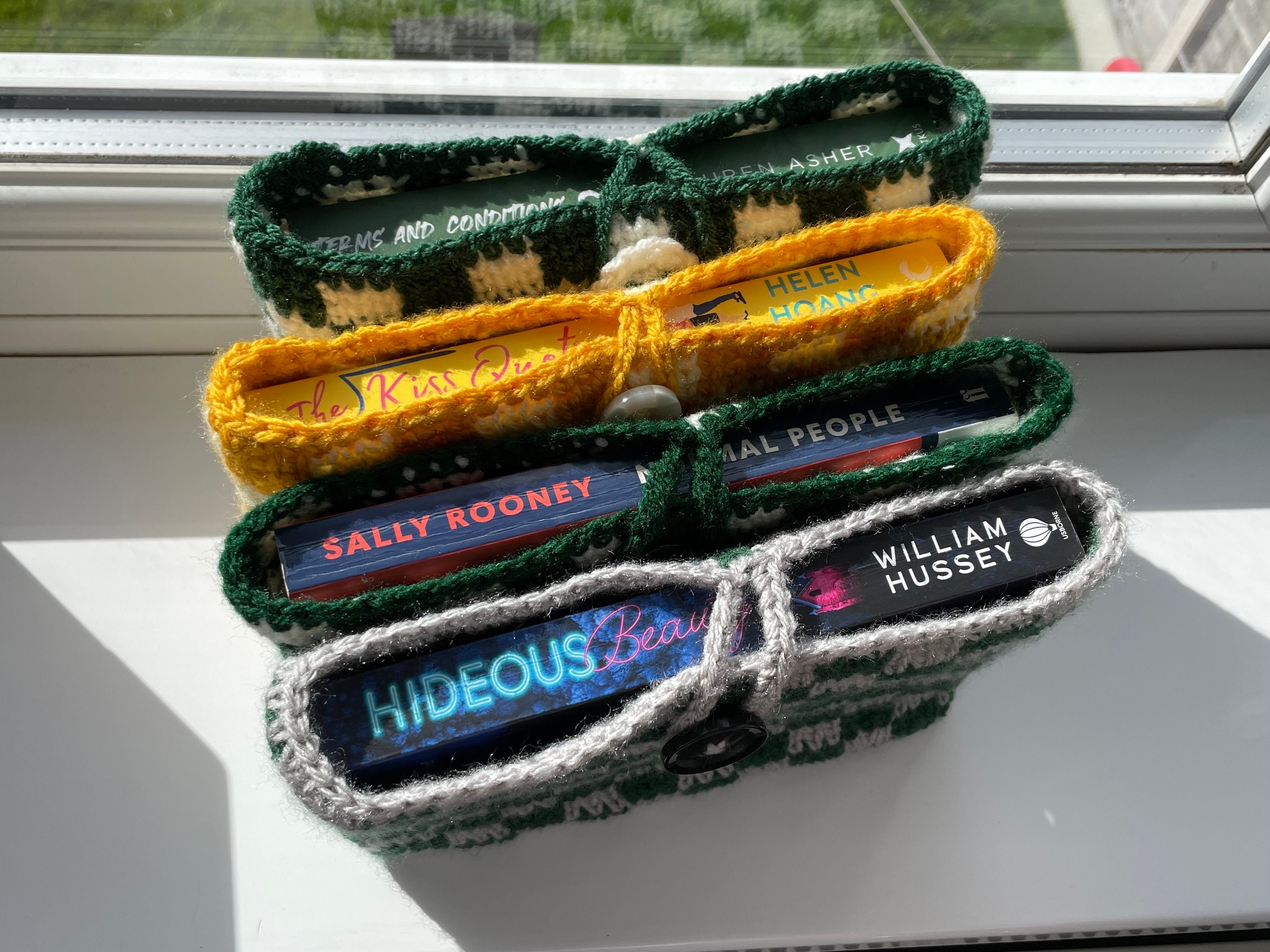 Crochet Booksleeve Etsy UK