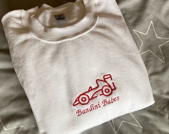 Bandini Babes Dirty Air Serie inspiriertes besticktes Sweatshirt