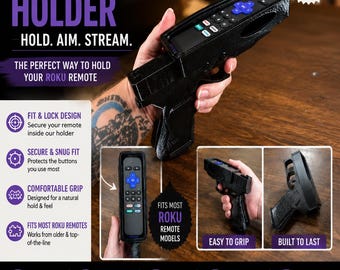 Roku Remote  Holder – 3D Printed Remote