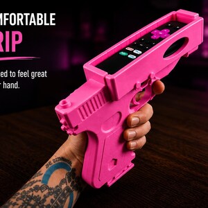 Roku Remote Gun Holder – 3D Printed Remote Pink