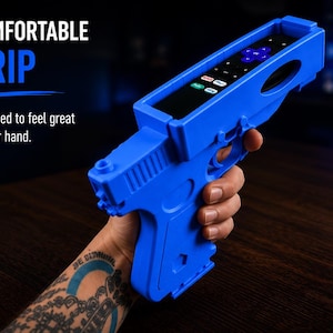 Roku Remote Gun Holder – 3D Printed Remote Blue