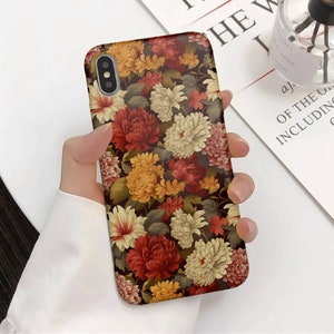 Vintage Pressed Wildflowers| Delicate Boho Wildflowers | Flower Phone Case | Floral Aesthetic | iPhone I Pixel | Samsung,iPhone 15 Pro Max