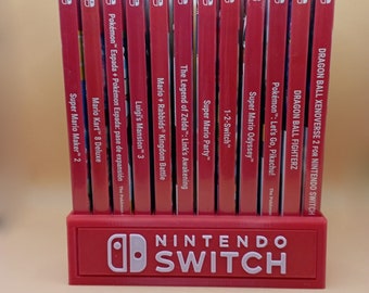 Display-Ständer für Nintendo Switch-Konsolenspiele, unterstützt Spiele