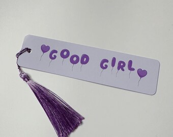 Good Girl Metal Bookmark