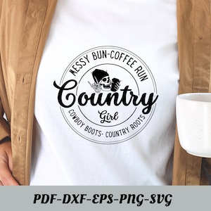 Country Girl SVG, Small Town Girl PNG, Farm Girl Svg, Country Svg, Cowgirl Svg, Country Girl Png, Cricut Svg, Country Shirt Svg