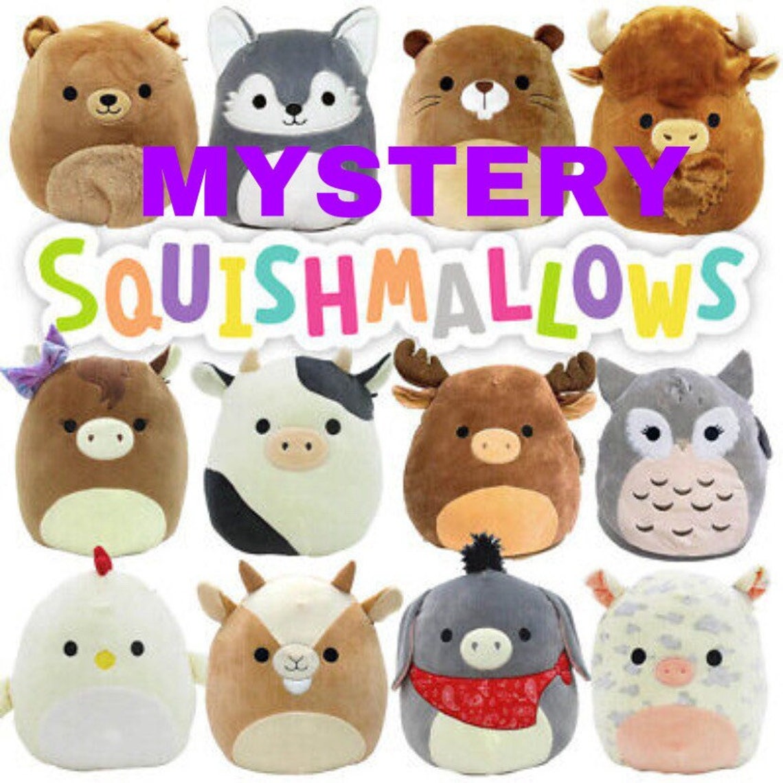 SQUISHMALLOWS MYSTERY Nieuw met Tags Etsy Nederland