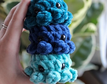 Mini Octopus Plushie - Handmade Crochet Companion