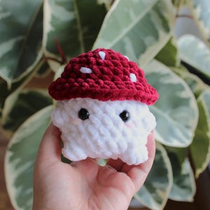 Mushroom Plushie – Handmade Crochet Companion