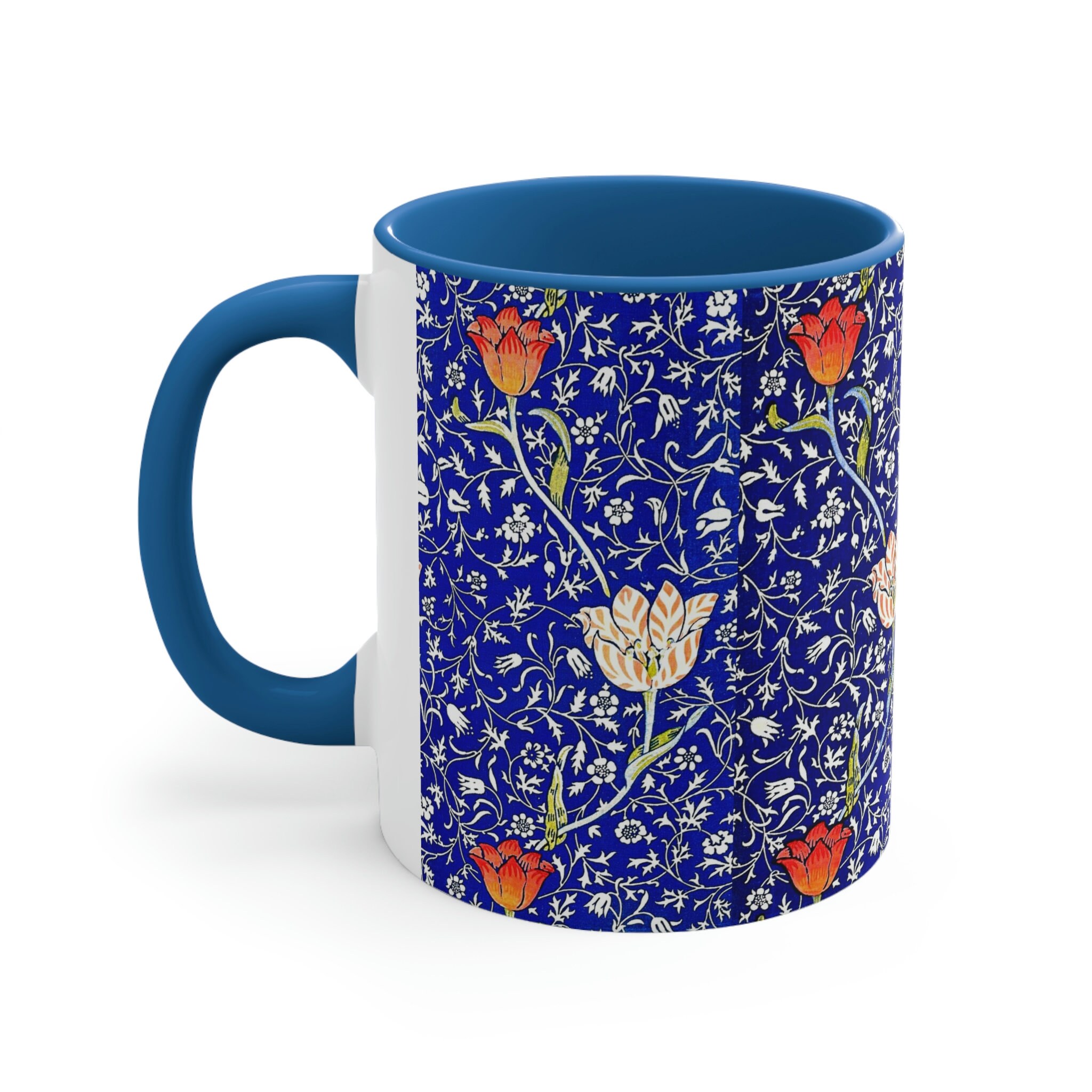 William Morris Medway Pattern Coffee Mug, Floral Patterned Coffee Mug