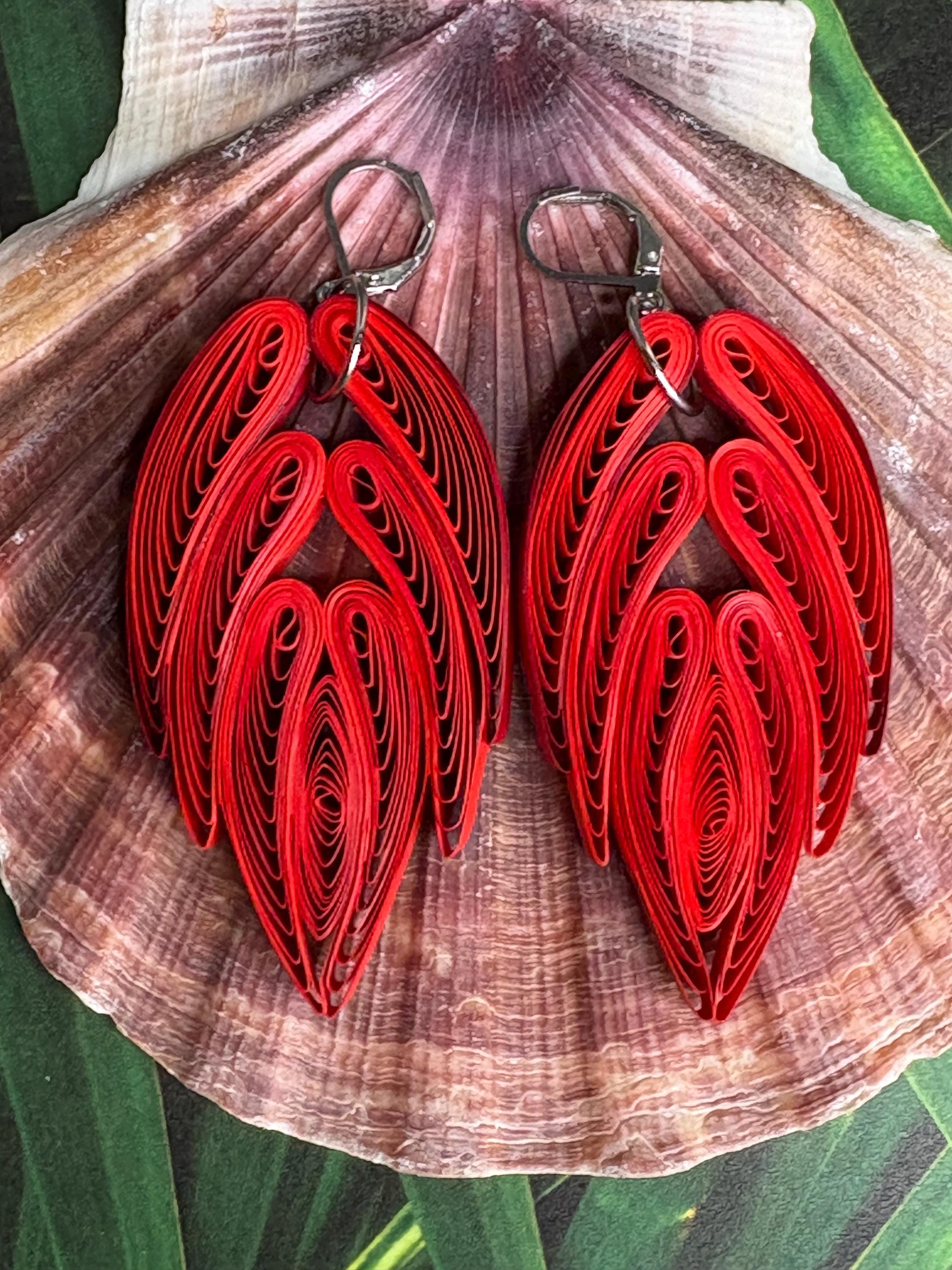 Drawing Quilling Jhumkas Designs Customized Paper Quilling