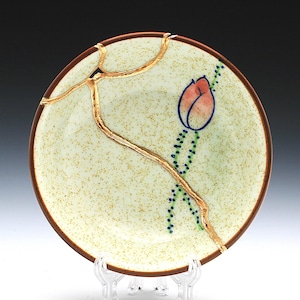 Kintsugi Bowl, Kintsugi Broken Pottery, Unique Kintsugi Gift, Ceramic Repair, Kintsugi Stoneware, Kintsugi Handmade Gift, Gold Repair