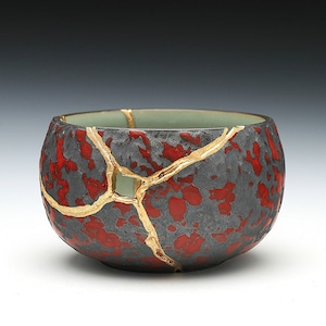 Kintsugi, Kintsugi Bowl, Kintsugi Pottery, Kintsugi Gifts, Kintsugi Unique, Ceramic Repair, Kintsugi Stoneware, Handmade Gold Repair Gift
