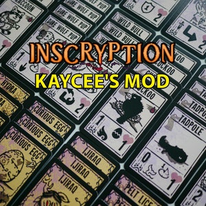 Inscryption Kaycee's Mod Game Cards