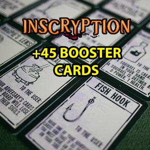 Inscryption Game Cards Booster Pack