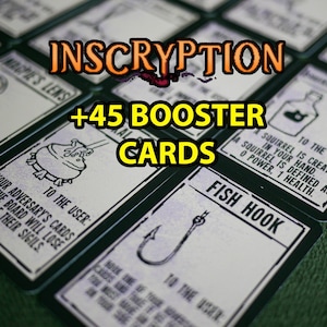 Inscryption Game Cards Booster Pack