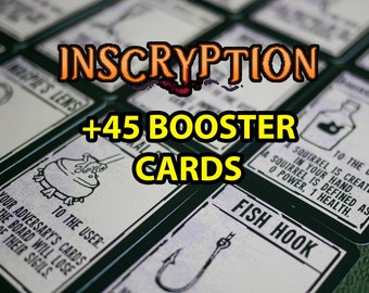 Inscryption Game Cards Booster Pack
