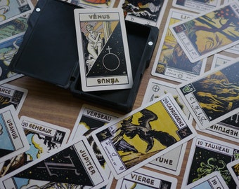 Le Tarot Astrologique, Astrological Tarot Deck, Zodiac Tarot Deck, 48 Cards, Muchery, High Quality Minor Arcana, Oracle Cards