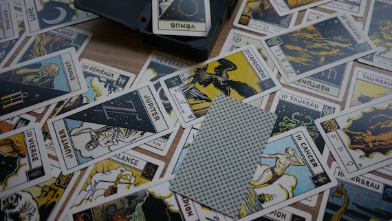 ヴィンテージ占星術タロットデッキ: Le Tarot Astrologique