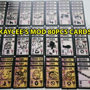 Geheimes Kartenspiel mit 229 Karten. Echtes 2 Spieler Spiel mit Extras Kaycee's Mod (80pcs)