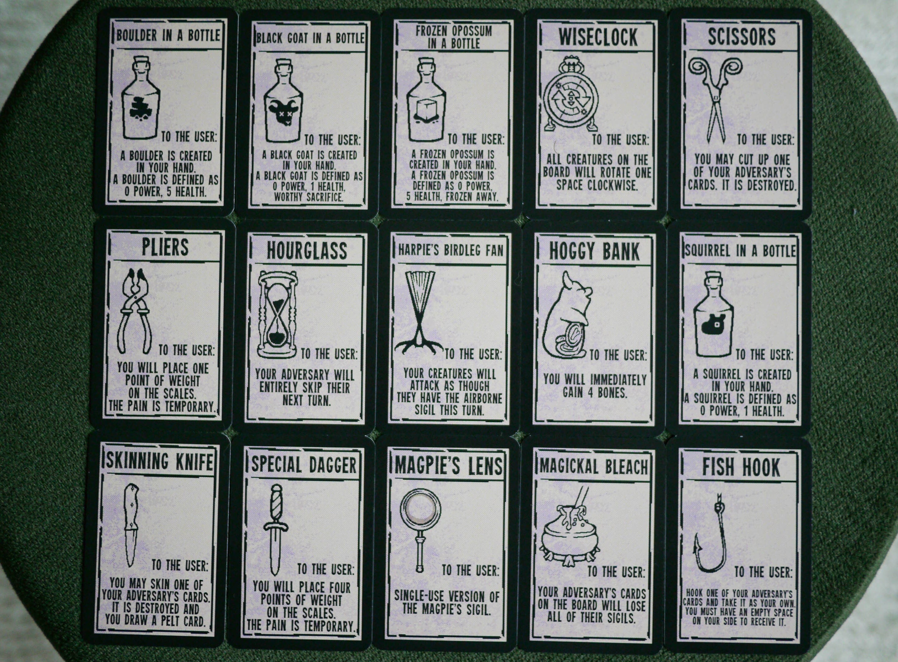 inscryption　カードパック　シリーズ３ Inscryption Card Pack (Series 3) – Devolver Digital