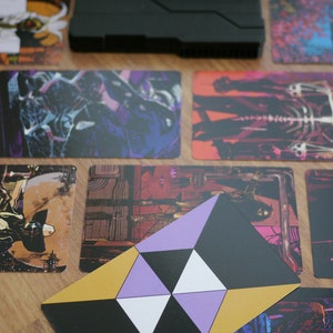 Cyberpunk Tarot Deck 28 Cards Phantom Liberty 4 Emperor, Stargate Tarot ...