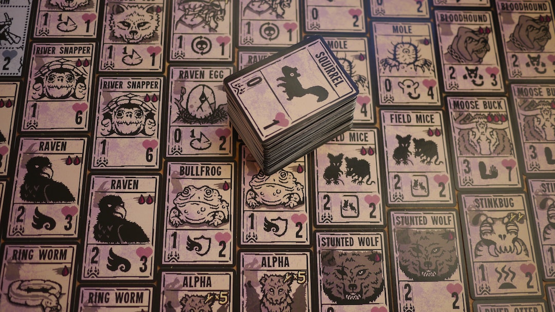 Inscryption Card Game With 229 Cards. REAL 2 Players Game W