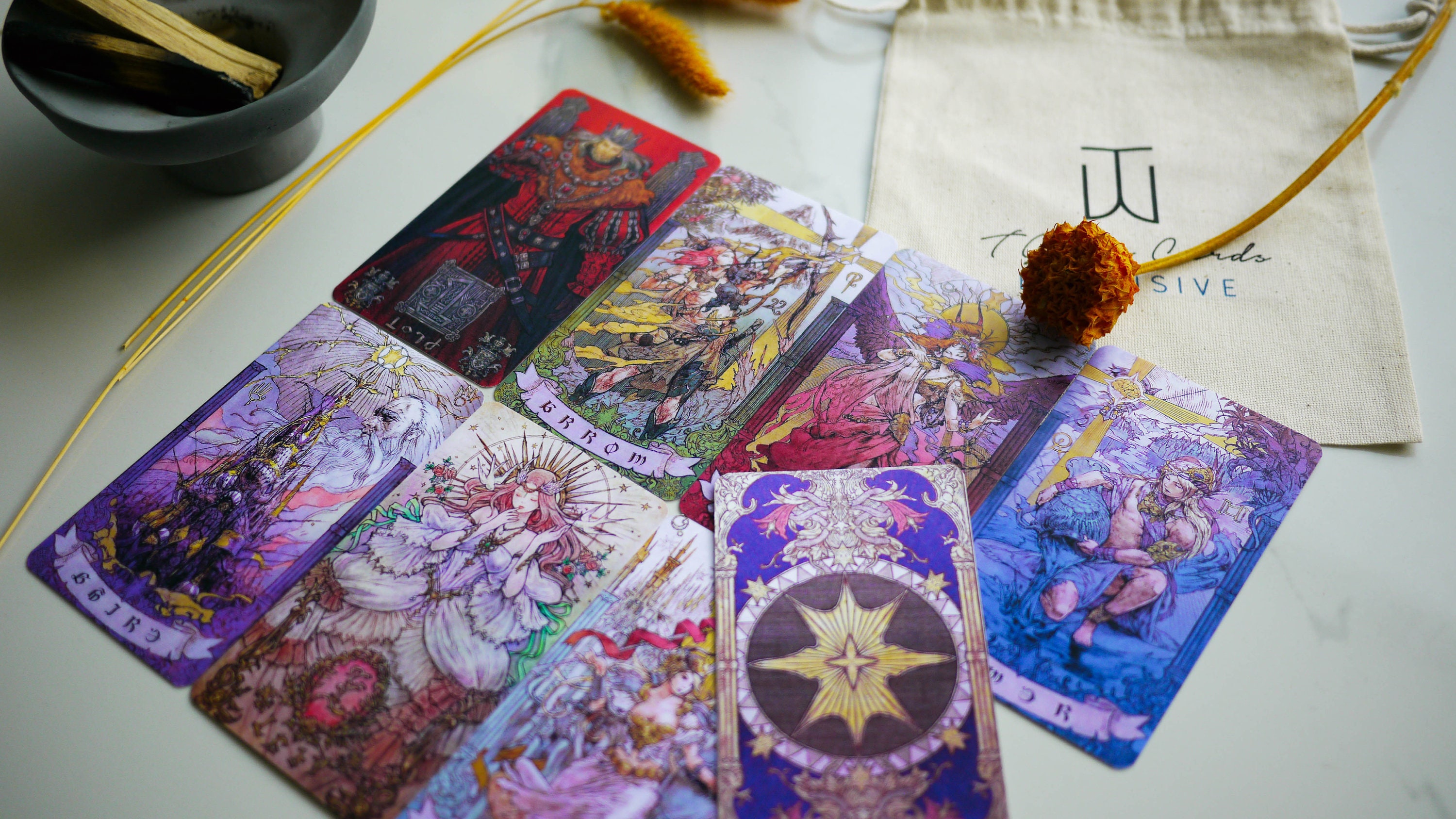 FF14 タロットカードセット 22枚 全種類 FFXIV 占星術師カード