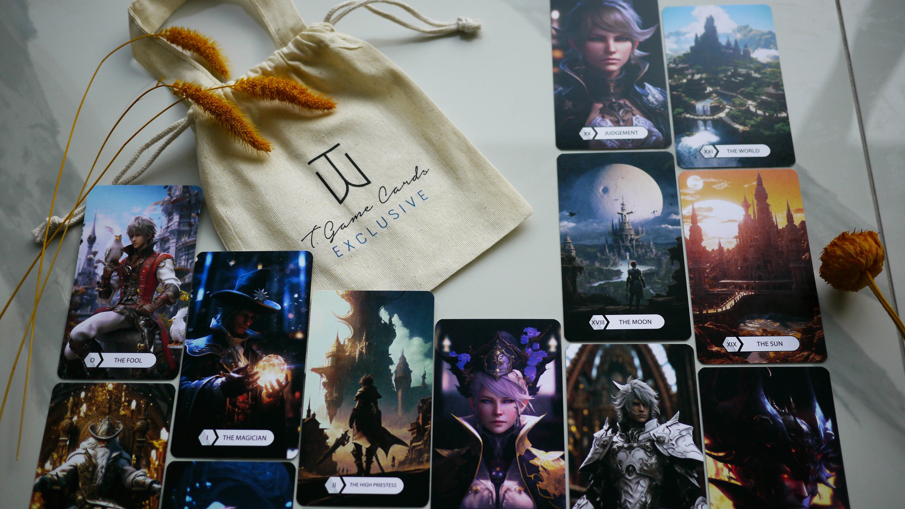 FFXIV 占星術師タロットカード、FF14 ファイナルファンタジー22 占星術