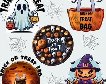 trick or treat png, trick or treat jpg, trick or treat pdf, halloween png, bag design png, totebag design png, costum png, halloween costum