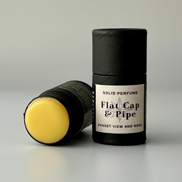 Parfum solide pour bouchons et tuyaux plats | Tabac + Bois de santal + Vanille