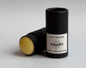 Oud and Limoncello Scented Solid Perfume | Amalfi