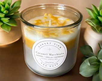 Caramel Macchiato Scented Candle