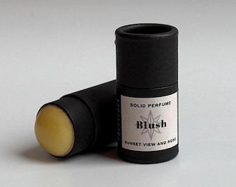 Floral Fragrance Solid Perfume - Rose, Jasmine, Lily, Violet, Heliotrope
