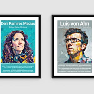 Hispanic Heritage Month Posters for Elementary Students: Famous Latino Scientists In Spanish Kids Science Classroom Decor Women in STEM image 3