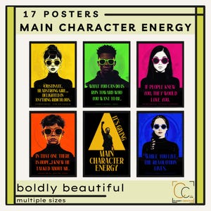 Beliebte Buchfiguren Literatur Hauptcharakter Energie Poster berühmte Bücher verschiedene Charaktere High School Englisch Klassenzimmer Galerie-Wand