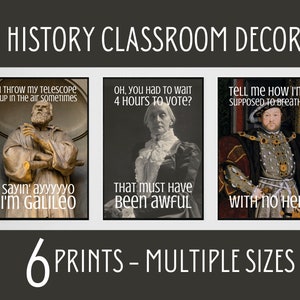 History Classroom Decor, Social Studies Poster, History Memes, Middle  School Decor, High School History, Funny History, History Teacher Gift -  Etsy