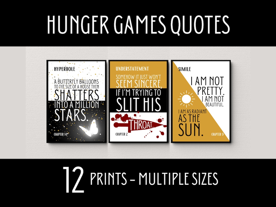 Hunger Games Quotes, Literary Devices in the Hunger Games, Figurative