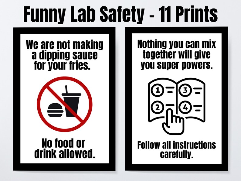 Science Classroom Poster Bundle: Middle & High School Science Class ...